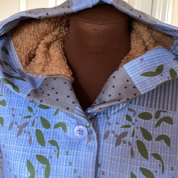 NWOT Misslook floral hooded fleece lined jacket - Picture 5 of 7